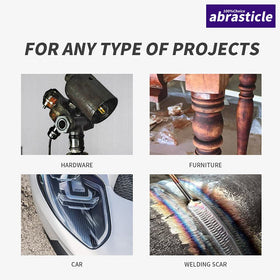 abrasticle sanding belts open coat technology reduces loading during heavy sanding operations.
