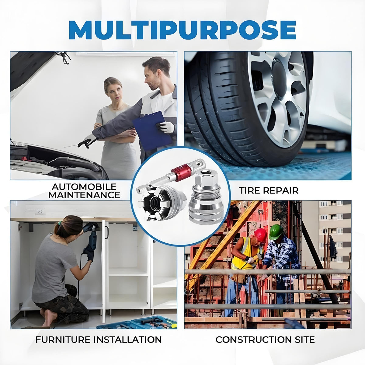 Abruga wide range reduces tool changes.