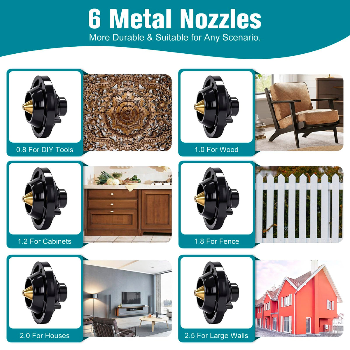 ABSGEEGA ideal for furniture, walls, fences and cabinets.