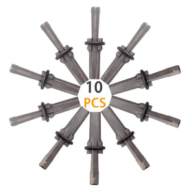 ABuff 10-pack wedge and feather shims set for precise manual stone splitting.