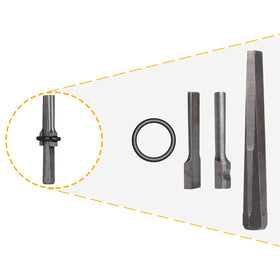 ABuff stone-splitting toolkit in action on granite or concrete surfaces.