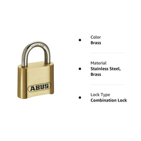 ABUS 180IB/50 padlock in outdoor use securing gear or boats