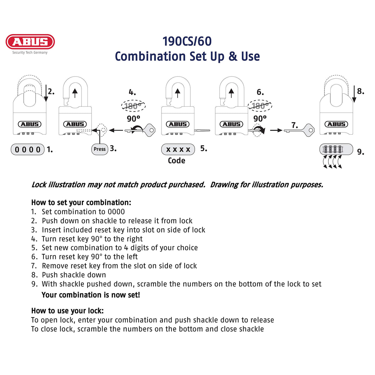 ABUS security solutions trusted for long-standing protection with 190CS/60.