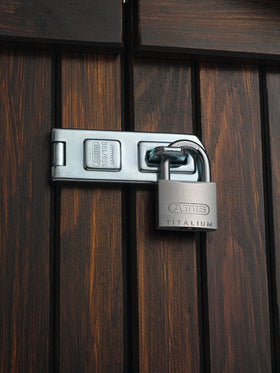 ABUS 64TI/40 keyed-alike pack includes four keys for convenient multi-use.