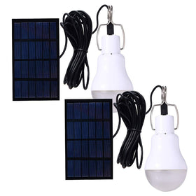 ABZXT Solar Powered Lamp pack-2 packaging shows eco-friendly, reusable solar lighting in a compact box