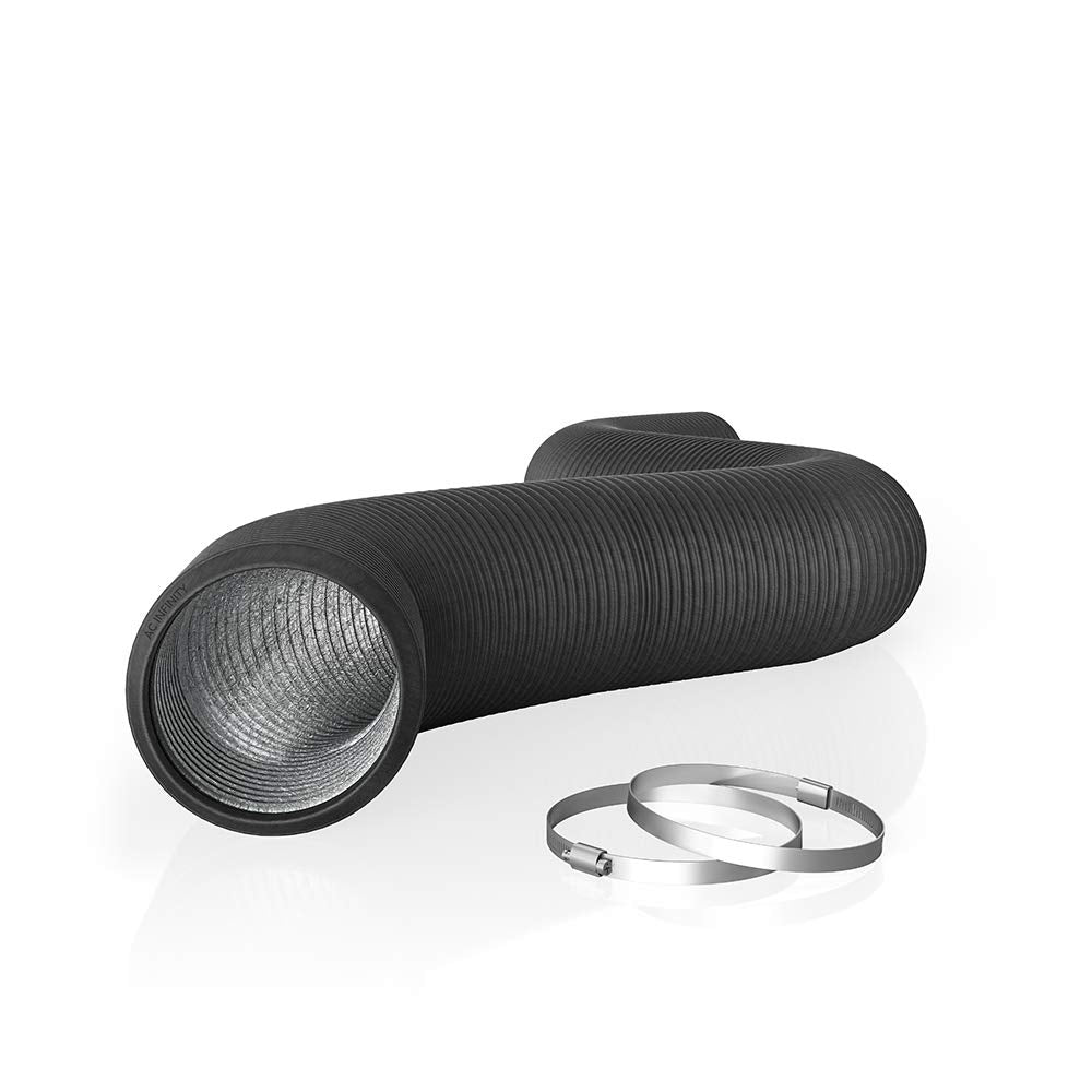 AC Infinity 6-inch aluminum ducting with four-layer durability for leaks and wear resistance.