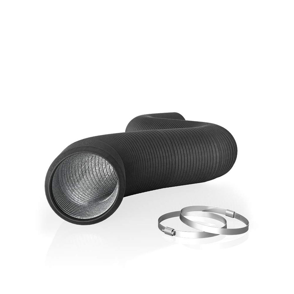 AC Infinity 6-inch aluminum ducting with flexible spiral for tight spaces.