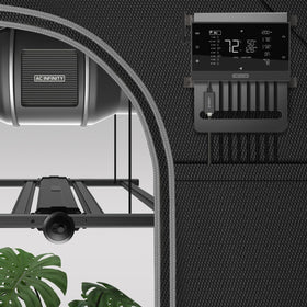 AC Infinity app shows data graphs and alerts for your grow room