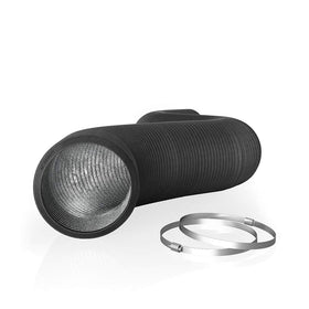 AC Infinity flexible 8-inch ducting enabling easy installation in tight spaces.