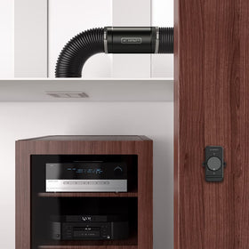 AC Infinity RAXIAL S6 in-duct installation demonstrates improved airflow in basements.