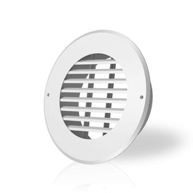 AC Infinity wall-mount duct grille 6in front view for air intake.