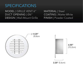 Includes mounting screws and hardware for quick installation.