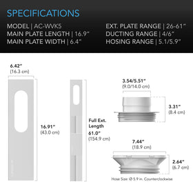 AC Infinity vent kit ideal for grow tents and rooms needing fresh air exchange.