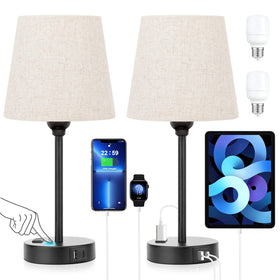 Acaxin nightstand lamps are ideal gift-ready lighting for bedrooms.