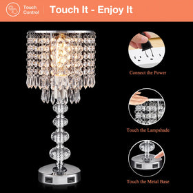 Acaxin 3-way dimmable lamp provides customizable light for reading.