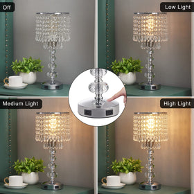 Acaxin USB ports power devices whether lamp is on or off.