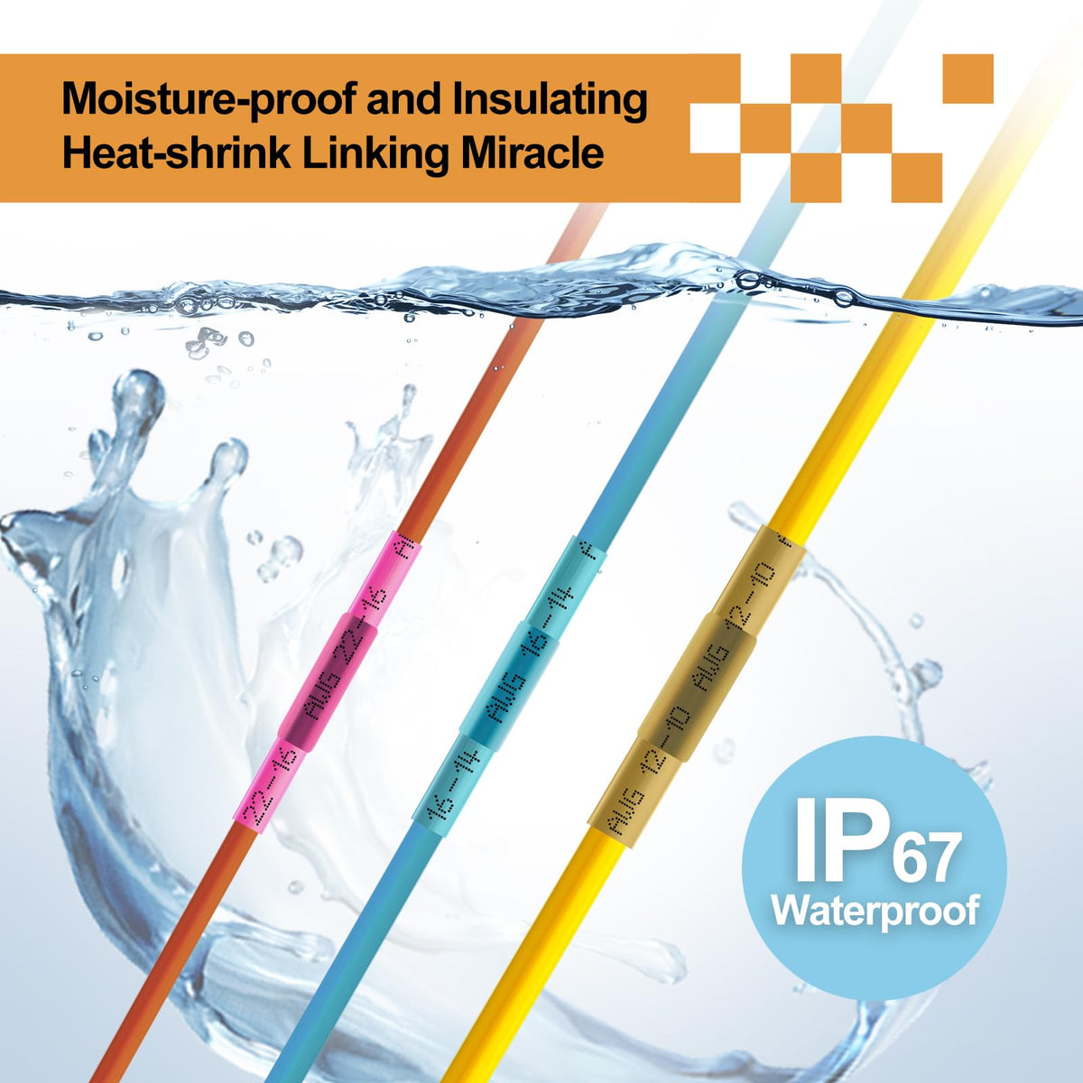 AccEncyc 3:1 shrink ratio creates waterproof seals.