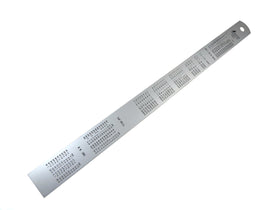 Accpo Shinwa H101-C precise mm markings support quick, accurate measurements.