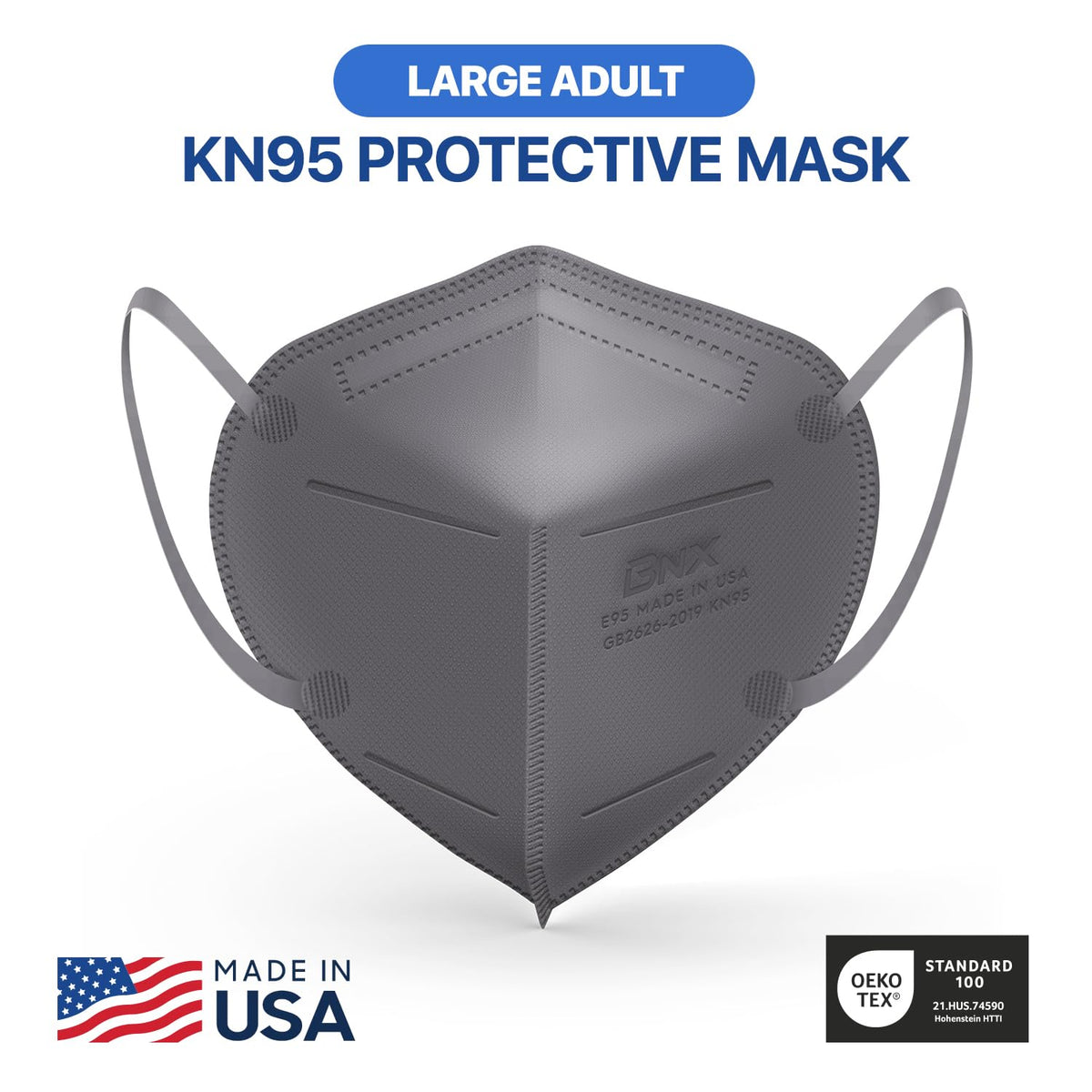 AccuMed BNX KN95 mask USA-made quality and safety