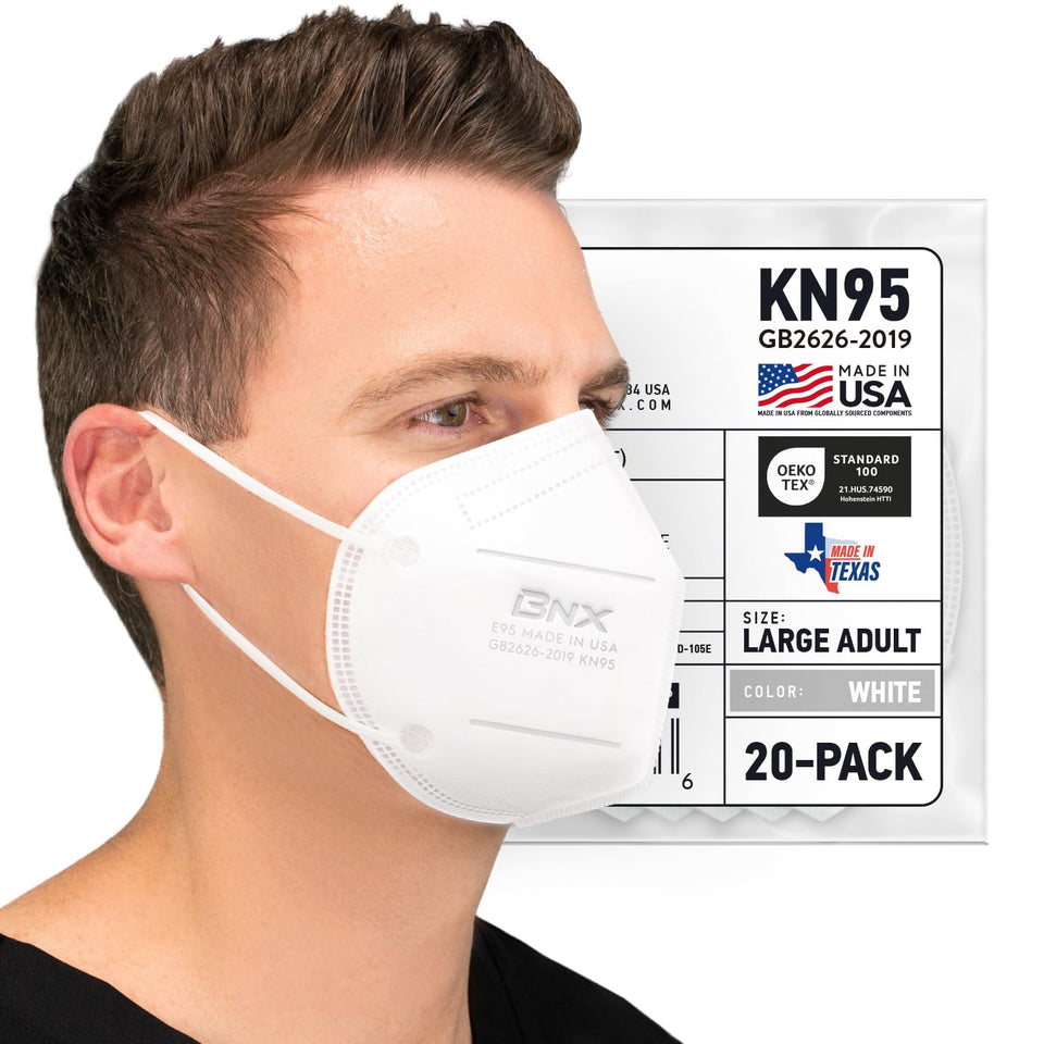 AccuMed KN95 mask USA-made for dependable everyday protection