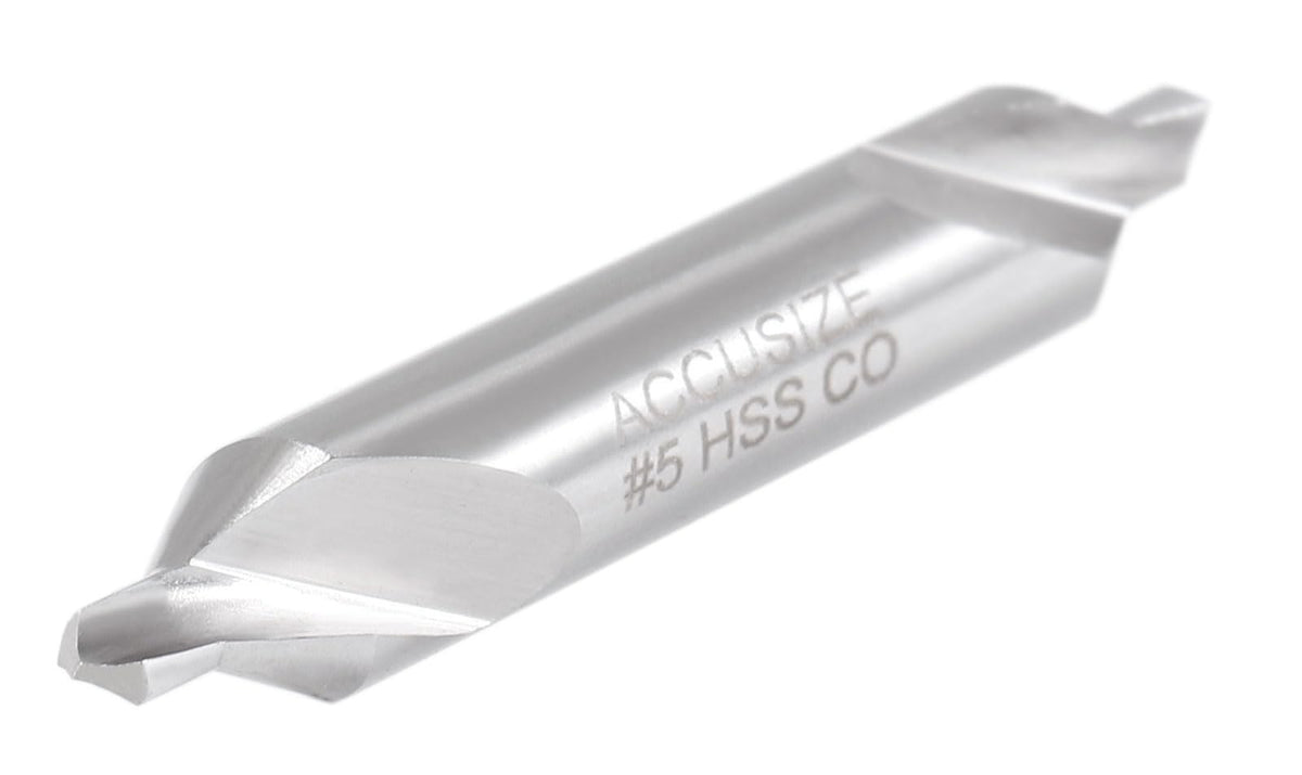 Accusize 60-degree countersink angle ensures compatibility with standard machine centers