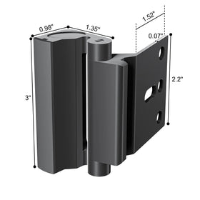 AceMining compatibility-for-most-doors note highlights broad fit with standard frames.