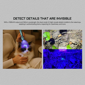 ACEBEAM K1 aluminum-ip68 body withstands drops and rain in rugged conditions.