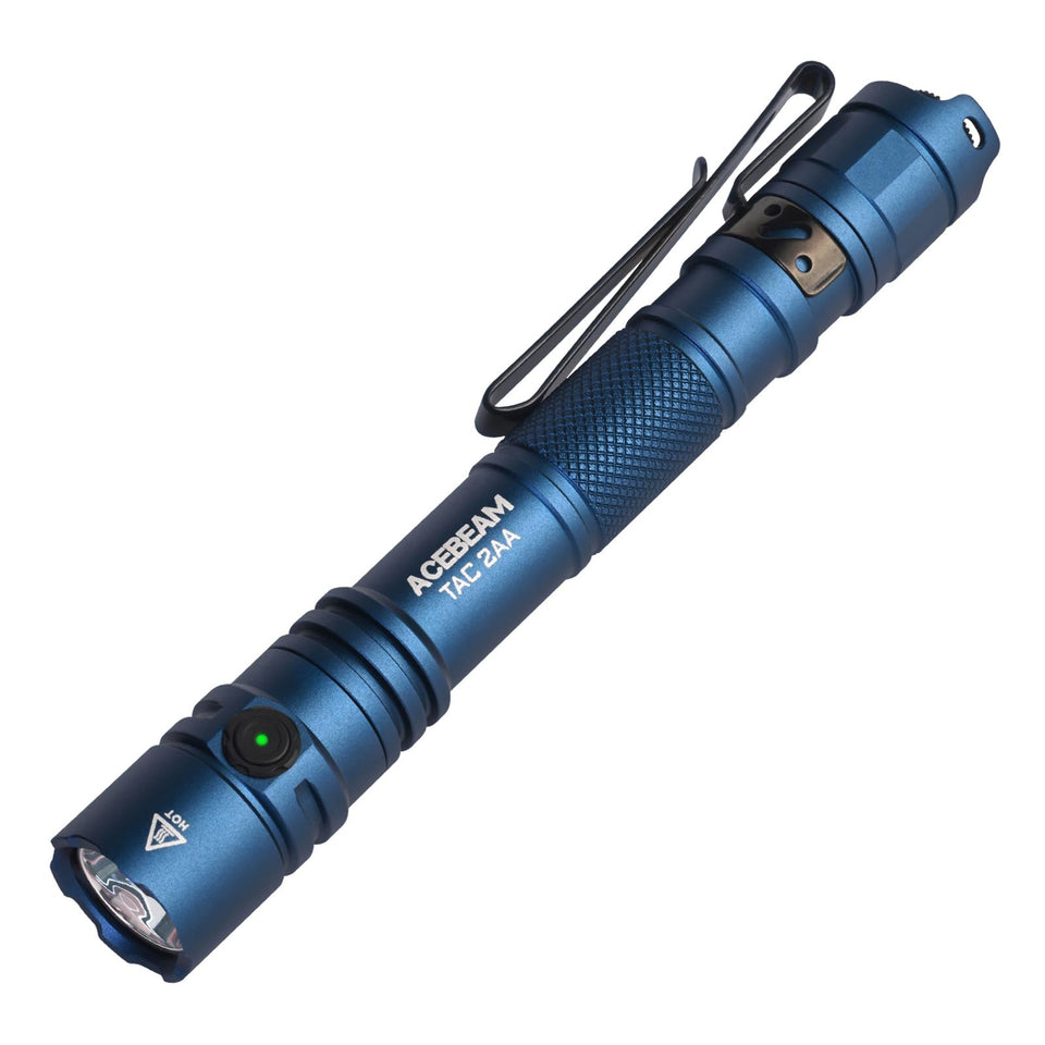 ACEBEAM TAC 2AA compact body close-up highlighting portable everyday carry