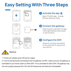 AceFox G2 in use with TTLock for keyless entry.