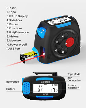 DT30 IP54 rugged protection for dusty or splash-prone sites