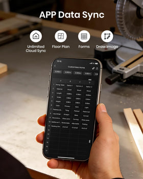 Smart Life app sync with ACEGMET DT30 for floor planning