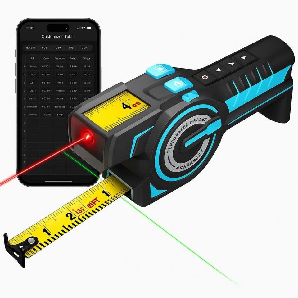 ACEGMET DTX10 with green alignment laser for precise layout and marking.