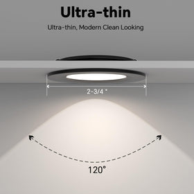 Acegoo RV light installed in a camper interior for even lighting.