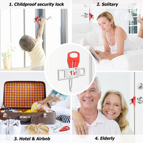 AceMining compact privacy lock in pocket for travel readiness.