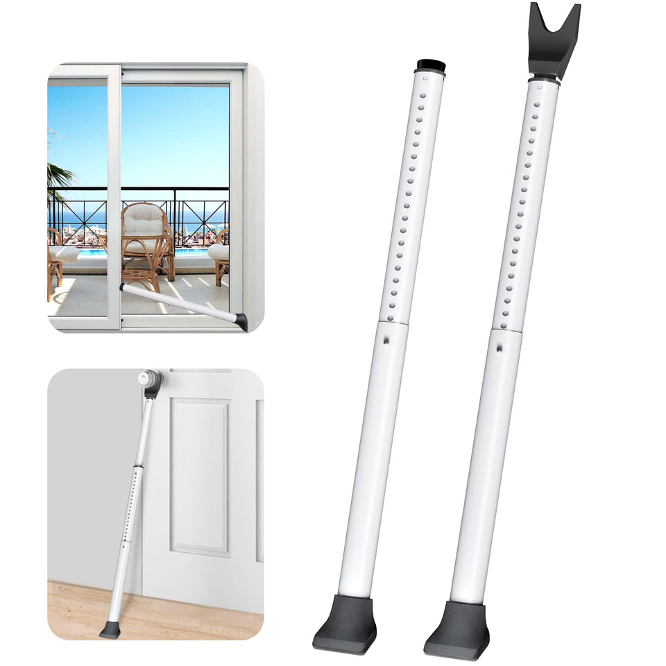 AceMining door security bar front view showing compact home-ready design