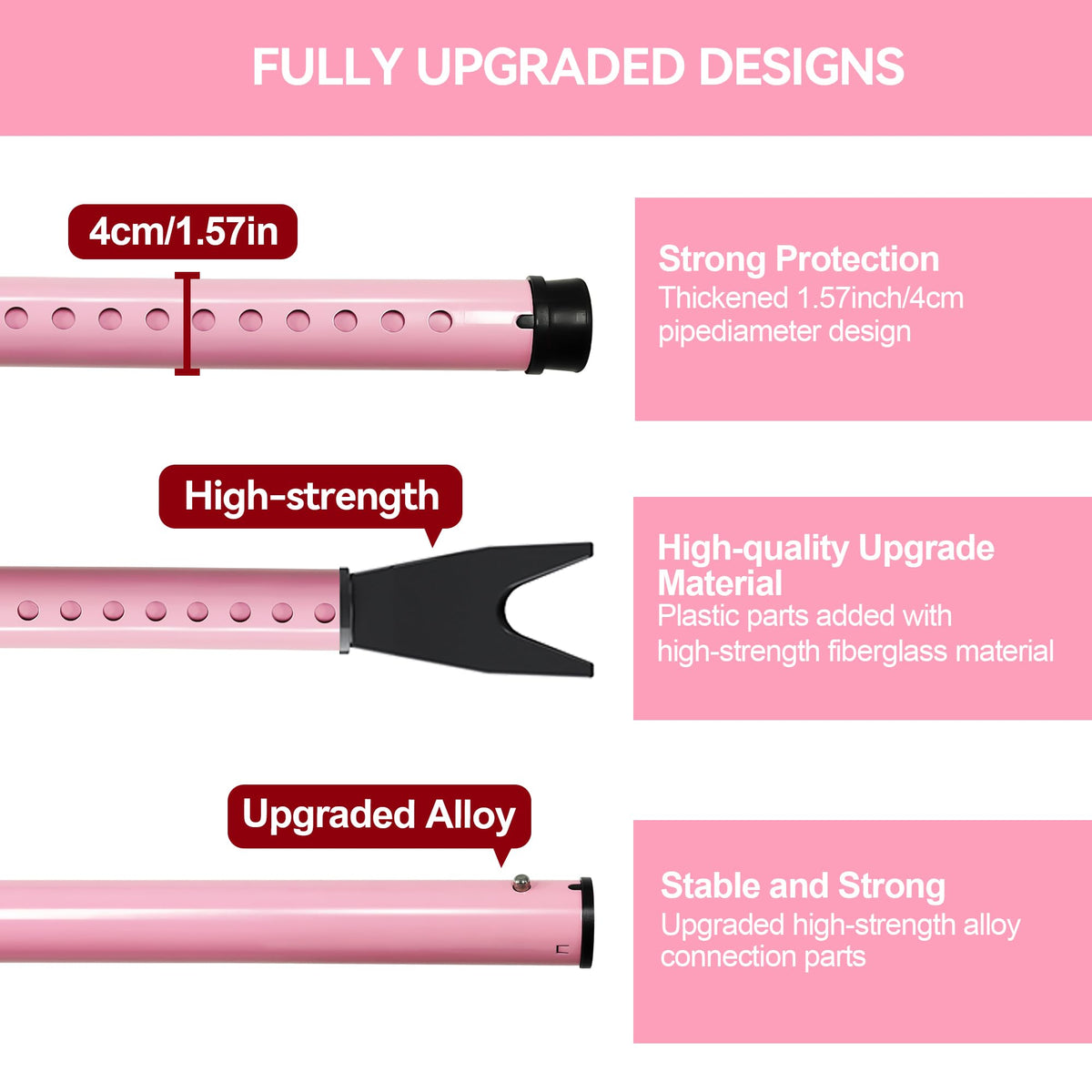 AceMining heavy-duty alloy connections ensure durable, long-lasting use.