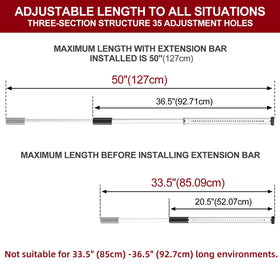 AceMining 1-inch diameter bar offers sturdy leverage for secure closure.