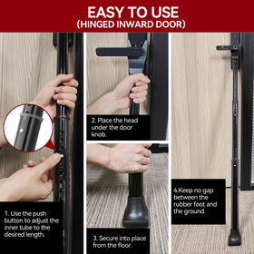 AceMining travel-friendly security bar compact for on-the-go protection