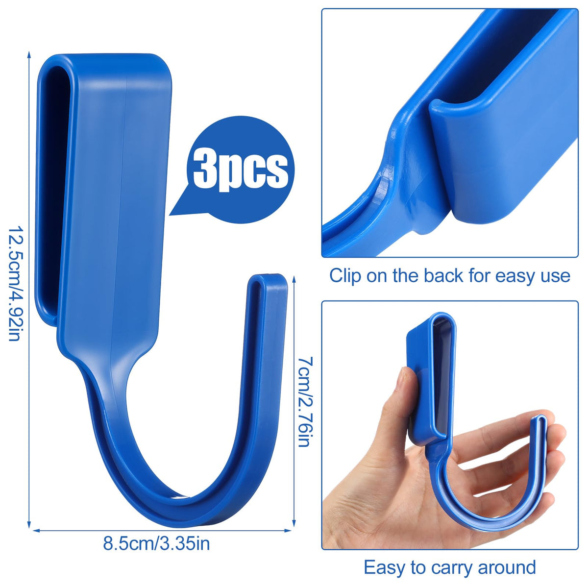 AceOrbit tool clip attaches easily to belts or pouches, streamlining tool access during long shifts