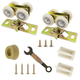 ACEPLANET 7/8 pocket door quad hangers enable smooth sliding and reliable support
