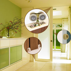 ACEPLANET adjustable roller assembly kit for bypass or pocket doors