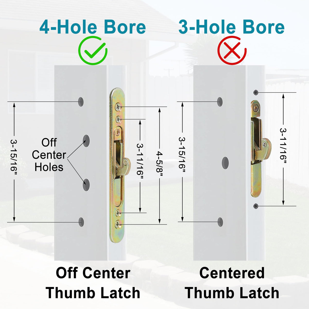 ACEPLANET outside pull-handle assembly on a clean white door
