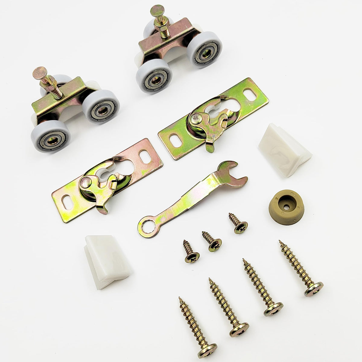 ACEPLANET pocket door tri-wheel hanger provides smooth, quiet operation.