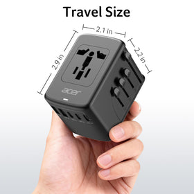 Five USB ports and three USB-C ports power a range of devices.