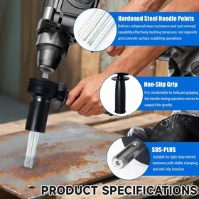 ACFAN needle scaler paint-strip capability to remove coatings efficiently.
