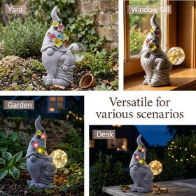 Acgarten gift-box ready gnome makes a thoughtful Mother's Day surprise.