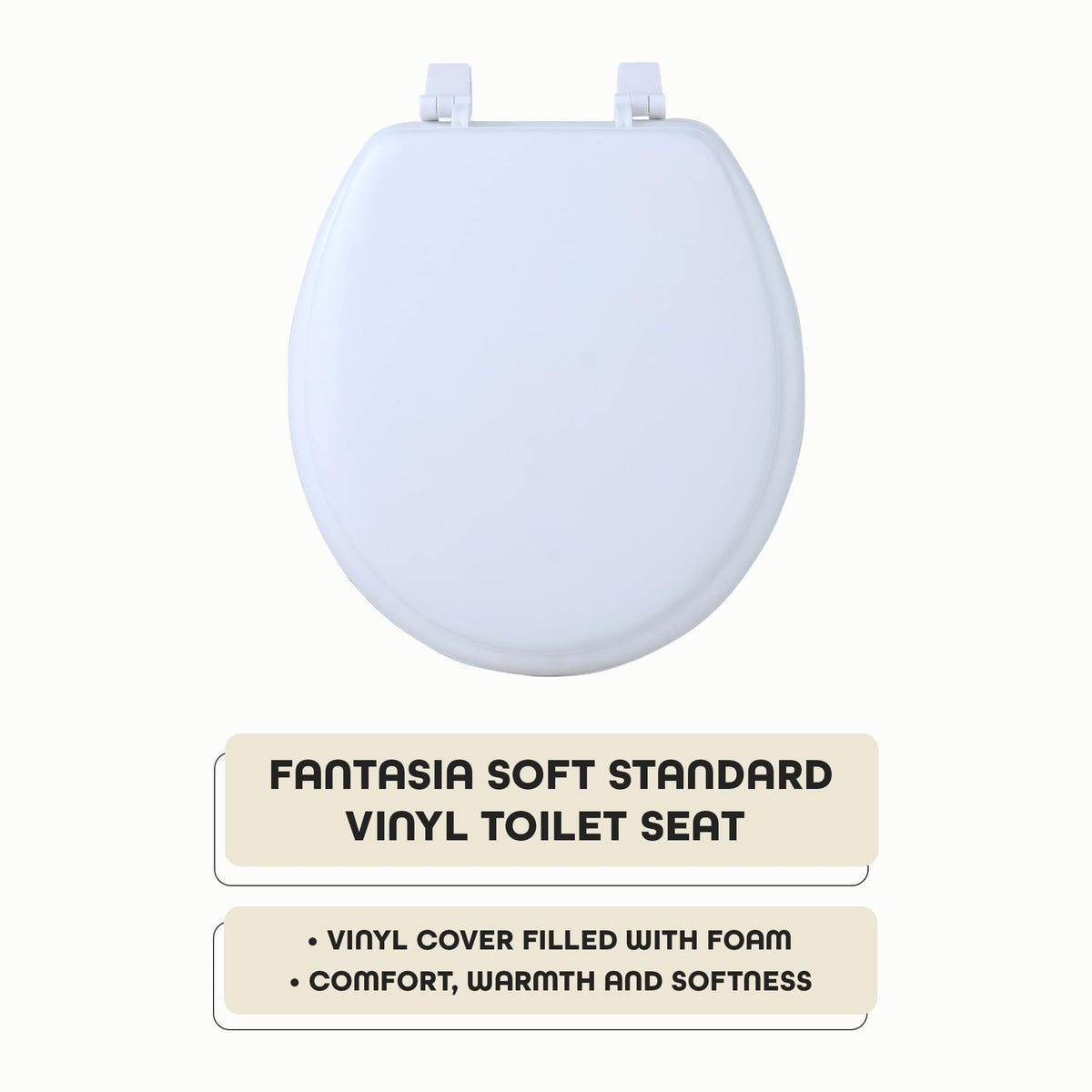 Achim Fantasia foam cushioned seat detail highlights warm, cozy feel