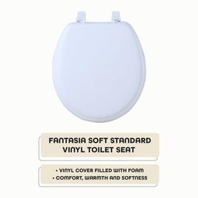 Achim Fantasia foam cushioned seat detail highlights warm, cozy feel