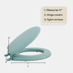ACHIM Fantasia nylon screws ensure strong, durable attachment.