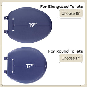 Achim Fantasia standard 17inch fit for most toilets